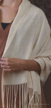 Elizabethan Lace Shawl - Dec 2013 Handwoven